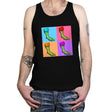 Pop-Art Turtles - Tanktop Tanktop RIPT Apparel X-Small / Black