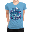 Pop Culture Lover - Womens Premium T-Shirts RIPT Apparel Small / Turquoise