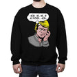 Pop Luke - Crew Neck Sweatshirt Crew Neck Sweatshirt RIPT Apparel Small / Black