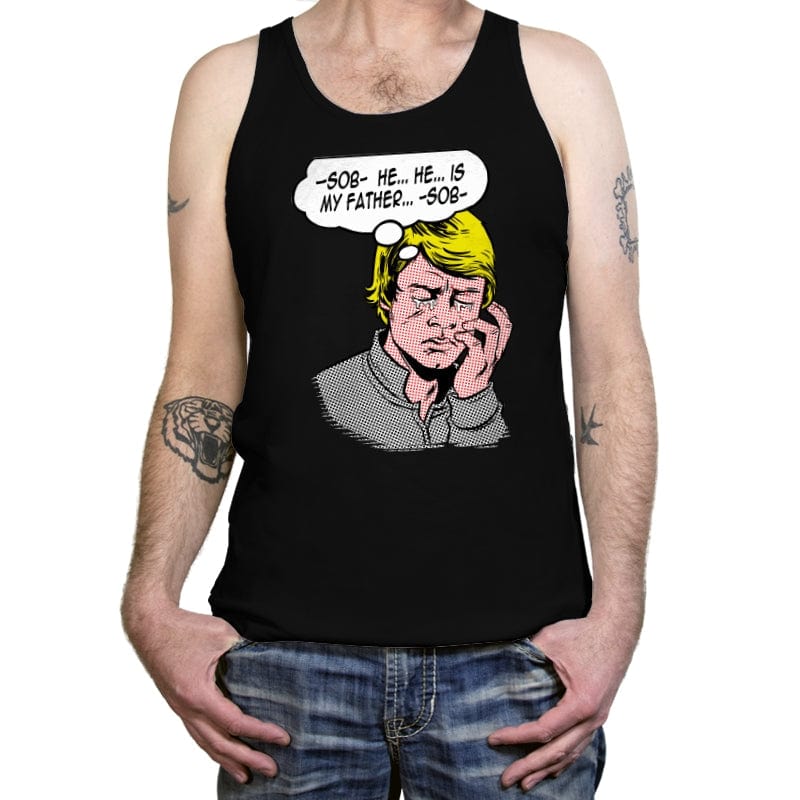 Pop Luke - Tanktop Tanktop RIPT Apparel X-Small / Black