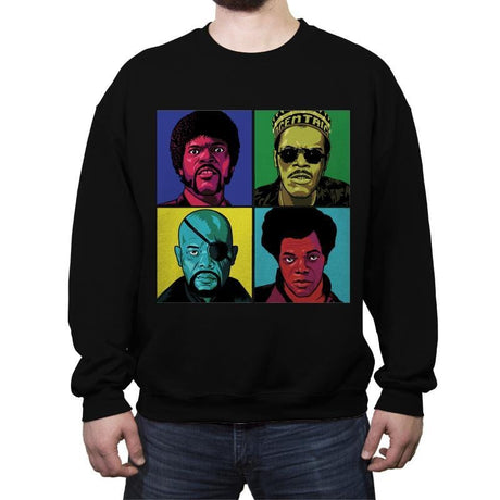 Pop Sam - Crew Neck Sweatshirt Crew Neck Sweatshirt RIPT Apparel