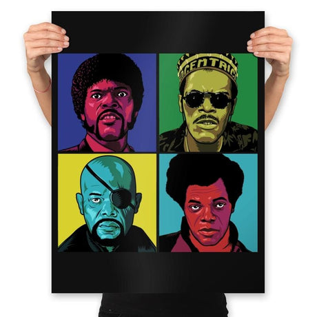 Pop Sam - Prints Posters RIPT Apparel 18x24 / Black