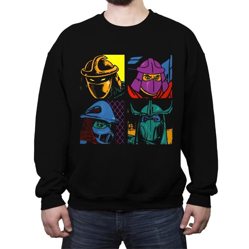 POP Shred - Crew Neck Sweatshirt Crew Neck Sweatshirt RIPT Apparel Small / Black