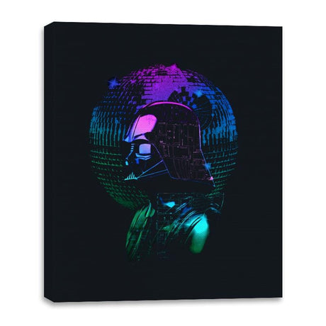 Pop Vader - Canvas Wraps Canvas Wraps RIPT Apparel 16x20 / Black