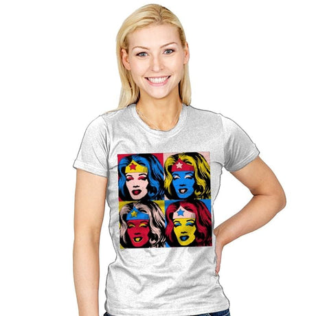 Pop Wonder - Womens T-Shirts RIPT Apparel