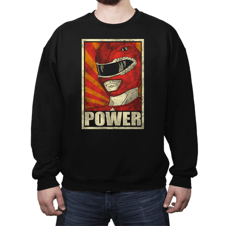 Power! - Crew Neck Crew Neck RIPT Apparel