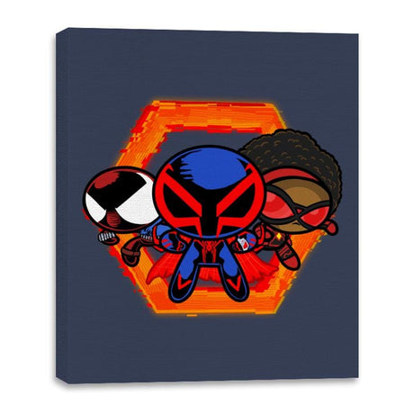 Power Elite Spideys - Canvas Wraps Canvas Wraps RIPT Apparel 16x20 / Navy