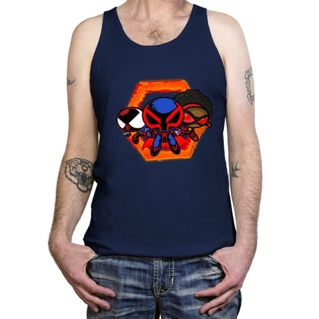 Power Elite Spideys - Tanktop Tanktop RIPT Apparel X-Small / Navy