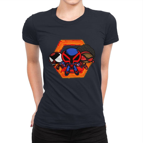 Power Elite Spideys - Womens Premium T-Shirts RIPT Apparel Small / Midnight Navy