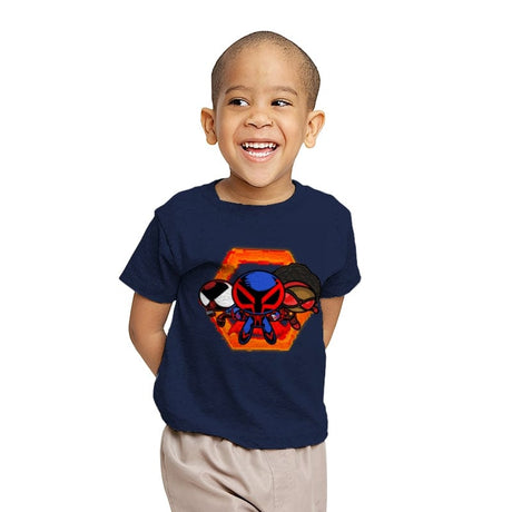 Power Elite Spideys - Youth T-Shirts RIPT Apparel X-small / Navy