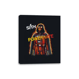 Powerhate - Canvas Wraps Canvas Wraps RIPT Apparel 8x10 / Black