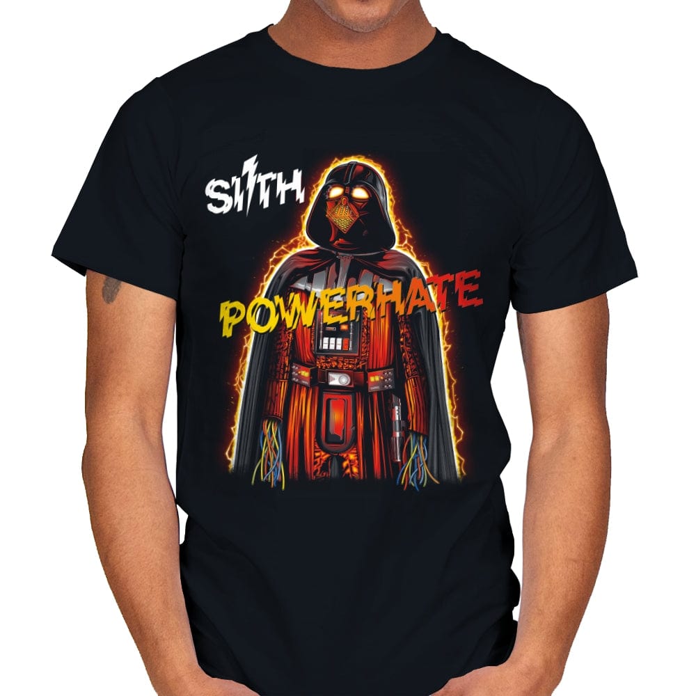 Powerhate - Mens T-Shirts RIPT Apparel Small / Black