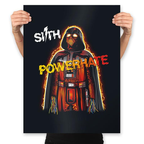 Powerhate - Prints Posters RIPT Apparel 18x24 / Black