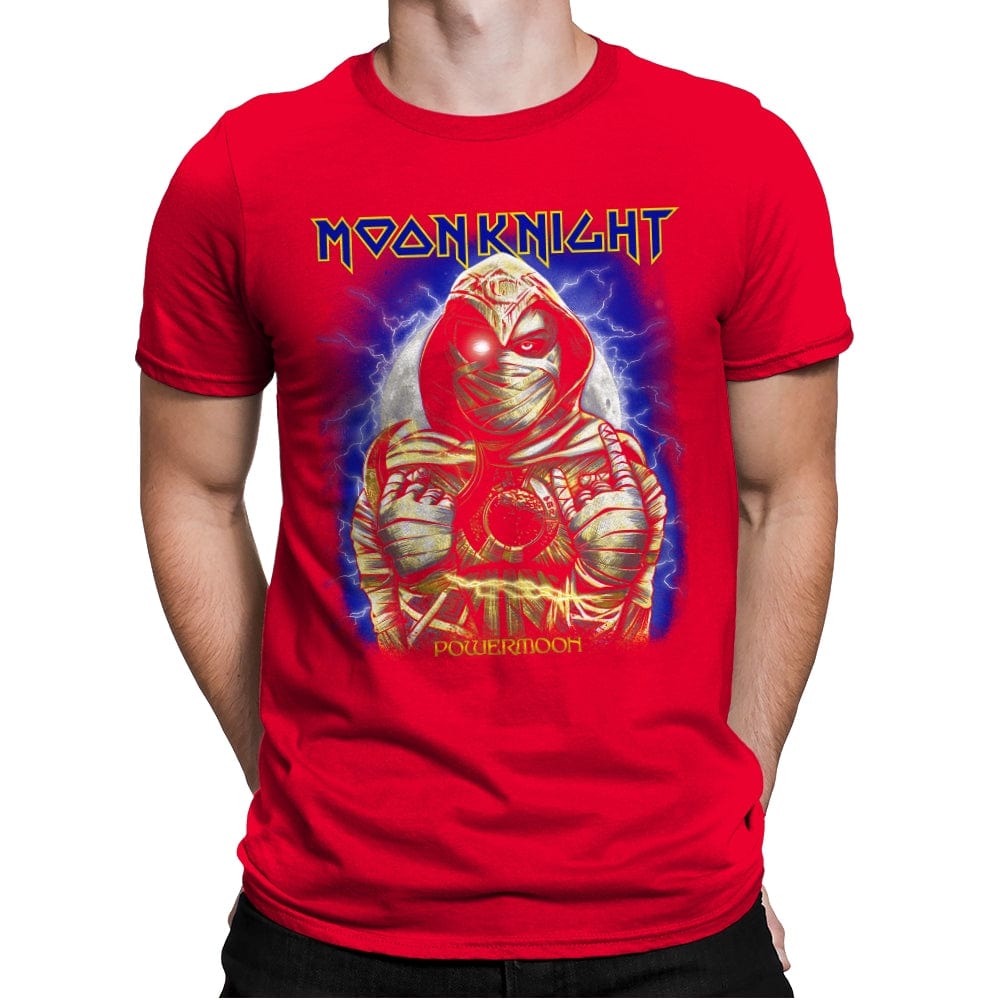 Powermoon - Anytime - Mens Premium T-Shirts RIPT Apparel Small / Red