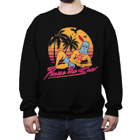 Praise the Summer - Crew Neck Sweatshirt Crew Neck Sweatshirt RIPT Apparel