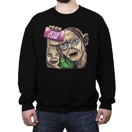 Precious Club - Crew Neck Sweatshirt Crew Neck Sweatshirt RIPT Apparel Small / Black