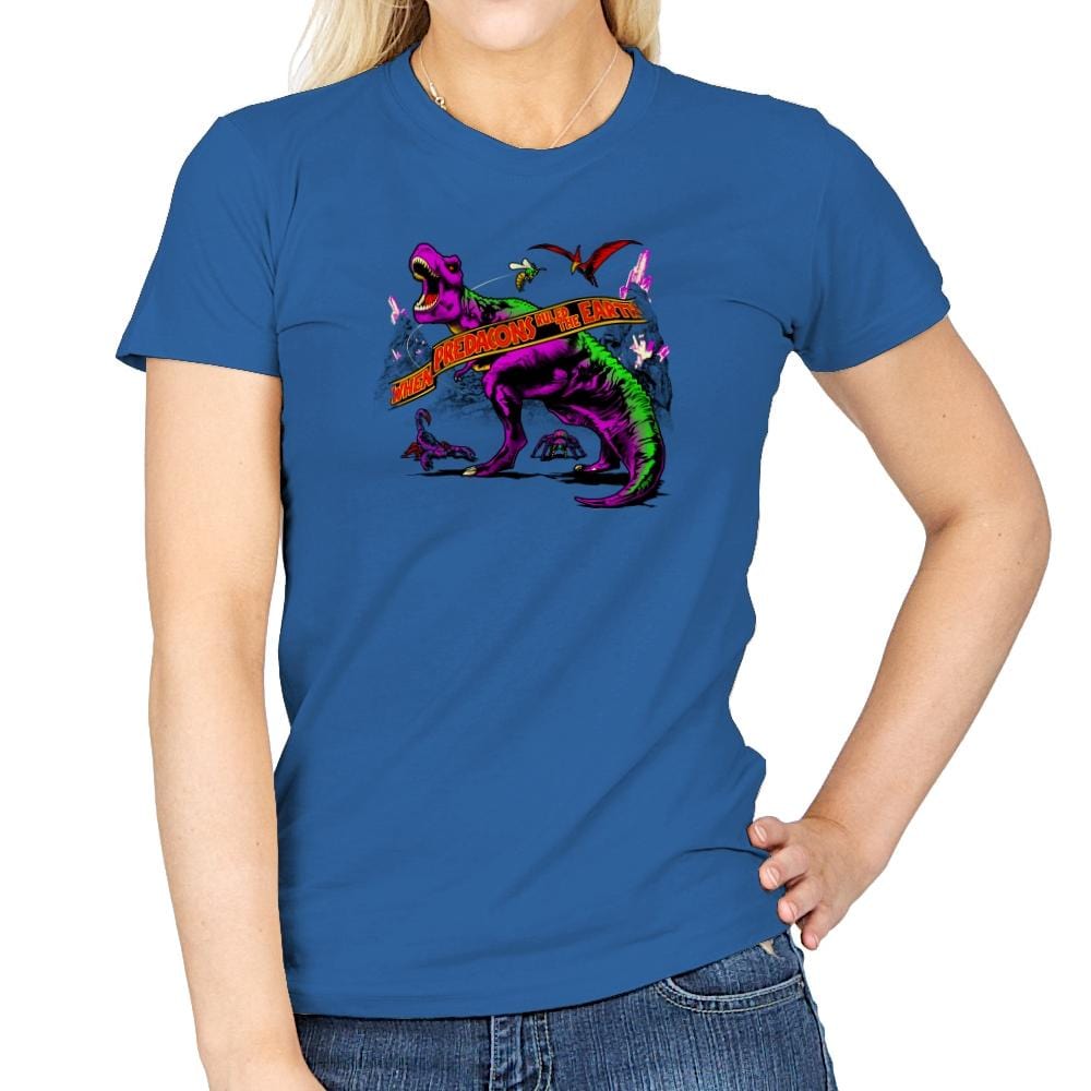 Predacon Park Exclusive - Womens T-Shirts RIPT Apparel Small / Royal