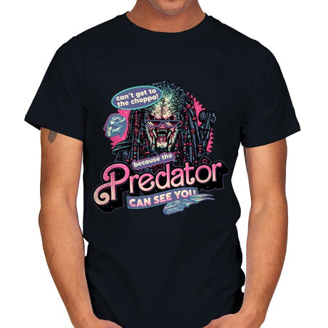 Predator Can See You - Mens T-Shirts RIPT Apparel Small / Black