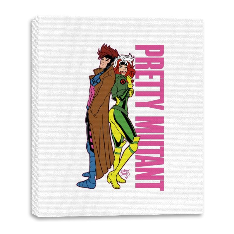 Pretty Mutant - Canvas Wraps Canvas Wraps RIPT Apparel 16x20 / White