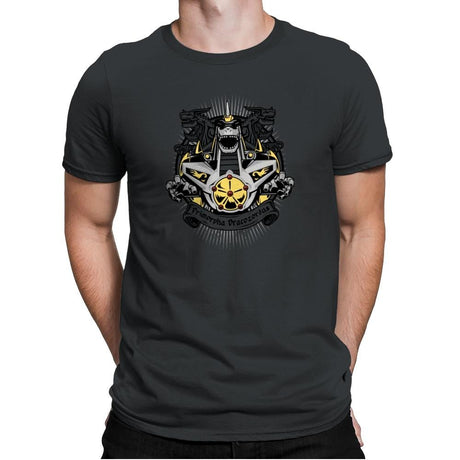 Primorpha Dracozordus - Zordwarts - Mens Premium T-Shirts RIPT Apparel Small / Heavy Metal