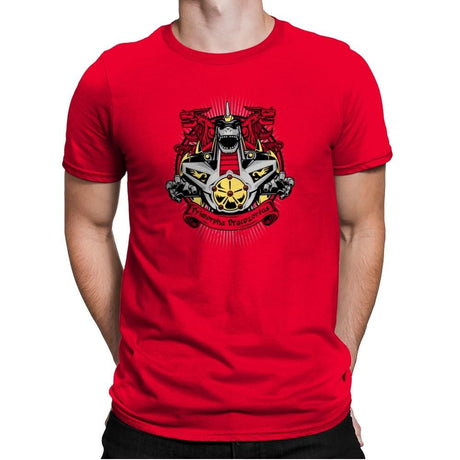 Primorpha Dracozordus - Zordwarts - Mens Premium T-Shirts RIPT Apparel Small / Red