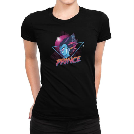 Prince - Kamehameha Tees - Womens Premium T-Shirts RIPT Apparel Small / Indigo