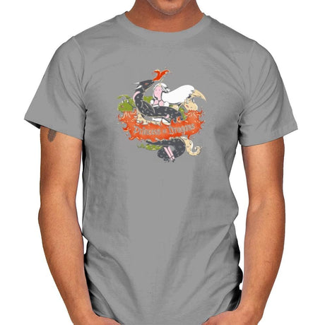 Princess of Dragons Exclusive - Mens T-Shirts RIPT Apparel Small / Sport Grey