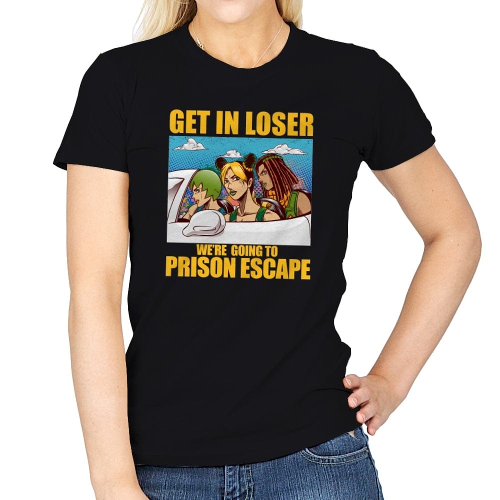 Prison Escape - Womens T-Shirts RIPT Apparel Small / Black