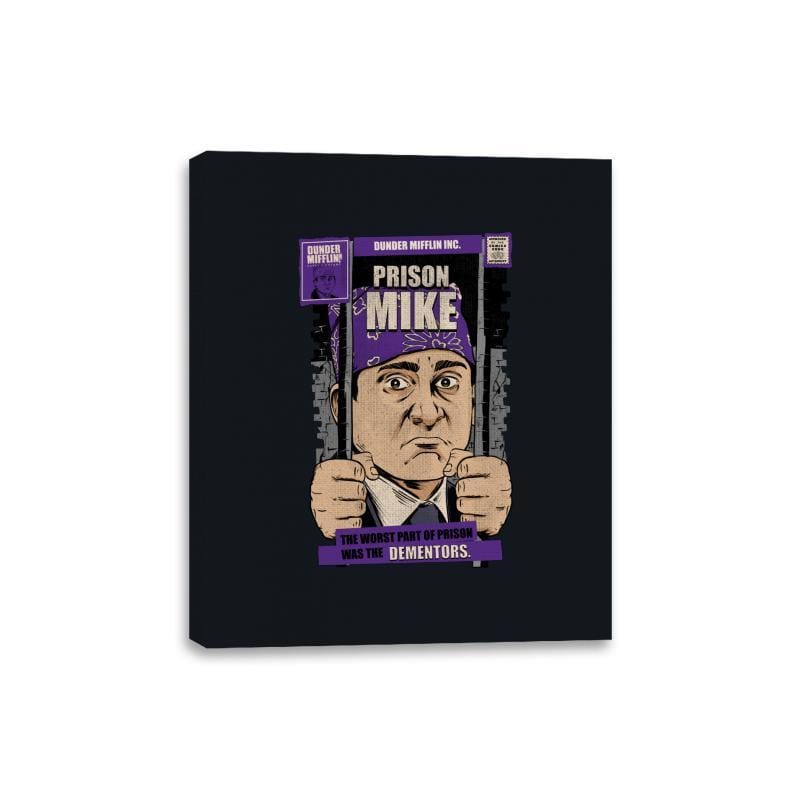 Prison Mike - Canvas Wraps Canvas Wraps RIPT Apparel 8x10 / Black