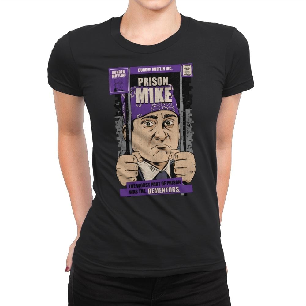 Prison Mike - Womens Premium T-Shirts RIPT Apparel Small / Black