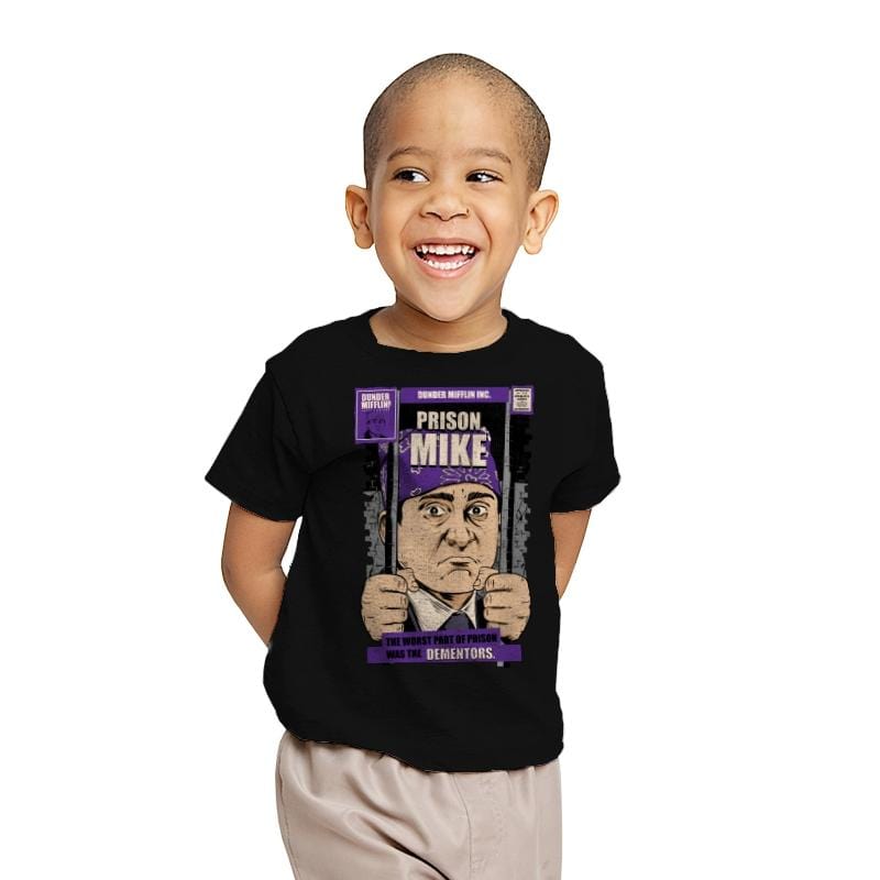 Prison Mike - Youth T-Shirts RIPT Apparel X-small / Black