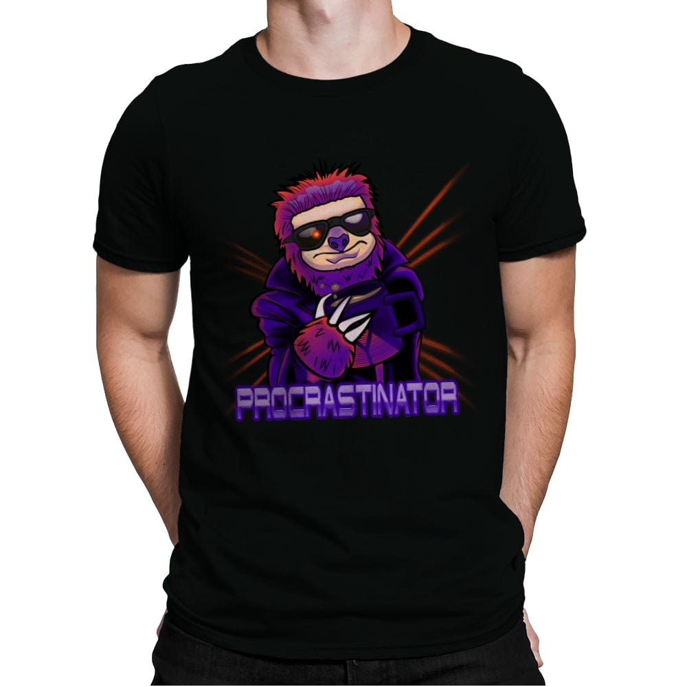 Procastinator - Mens Premium T-Shirts RIPT Apparel Small / Black