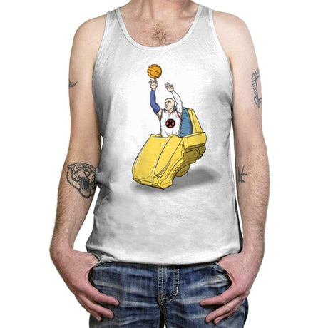 Professor X Jumpshot - Tanktop Tanktop RIPT Apparel X-Small / White