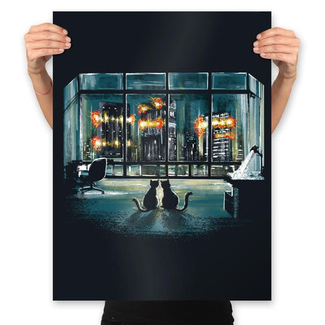 Project Kittyhem - Prints Posters RIPT Apparel 18x24 / Black