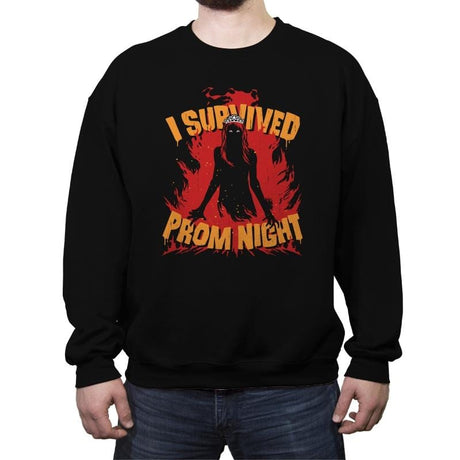 Prom Survivor - Crew Neck Sweatshirt Crew Neck Sweatshirt RIPT Apparel