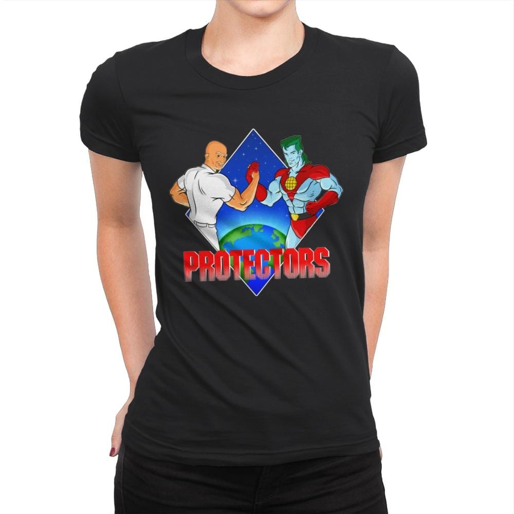 Protectors - Womens Premium T-Shirts RIPT Apparel Small / Black