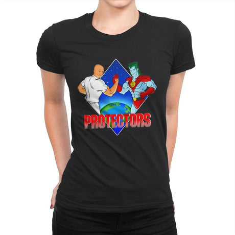 Protectors - Womens Premium T-Shirts RIPT Apparel Small / Black