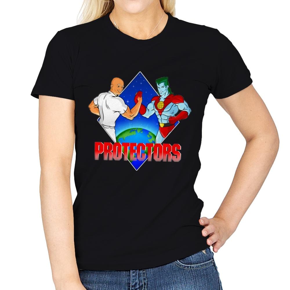 Protectors - Womens T-Shirts RIPT Apparel Small / Black