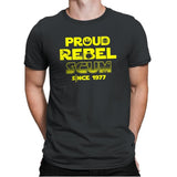 Proud Rebel Scum - Mens Premium T-Shirts RIPT Apparel Small / Heavy Metal