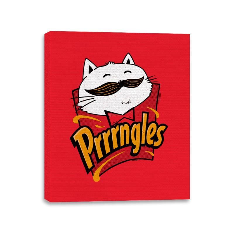 Prrrrngles - Canvas Wraps Canvas Wraps RIPT Apparel 11x14 / Red