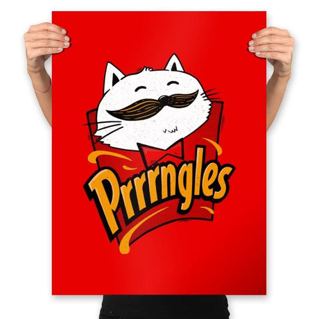 Prrrrngles - Prints Posters RIPT Apparel 18x24 / Red