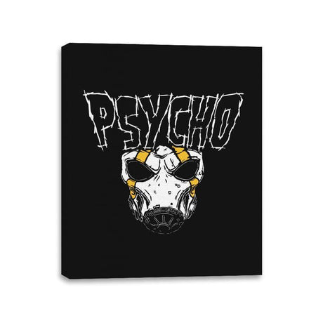 Psycho - Canvas Wraps Canvas Wraps RIPT Apparel 11x14 / Black