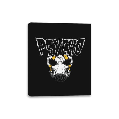 Psycho - Canvas Wraps Canvas Wraps RIPT Apparel 8x10 / Black