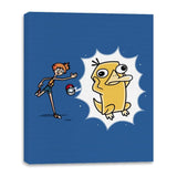 Psyplatypus! - Canvas Wraps Canvas Wraps RIPT Apparel 16x20 / Royal