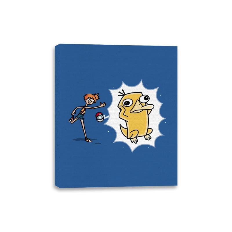 Psyplatypus! - Canvas Wraps Canvas Wraps RIPT Apparel 8x10 / Royal