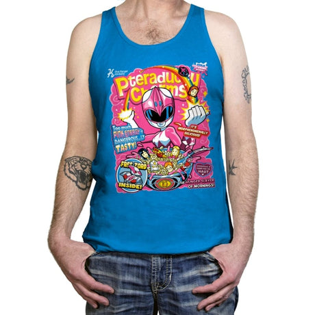 Pteraducky Charms - Tanktop Tanktop RIPT Apparel X-Small / Teal