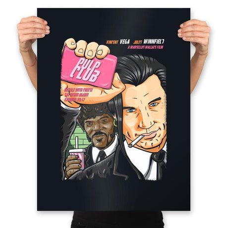 Pulp Club - Prints Posters RIPT Apparel 18x24 / Black