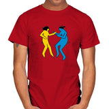 Pulp Fiction Art - Mens T-Shirts RIPT Apparel Small / Red