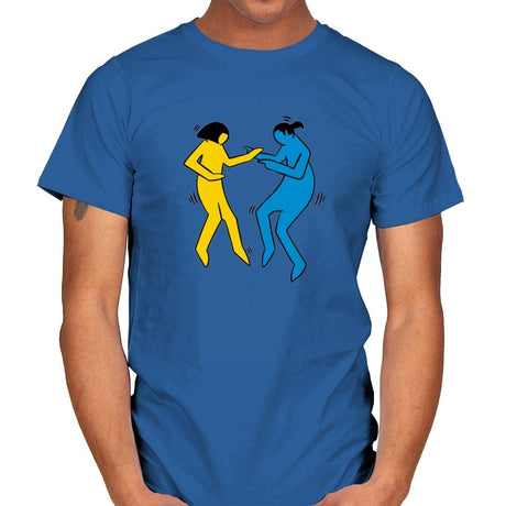 Pulp Fiction Art - Mens T-Shirts RIPT Apparel Small / Royal