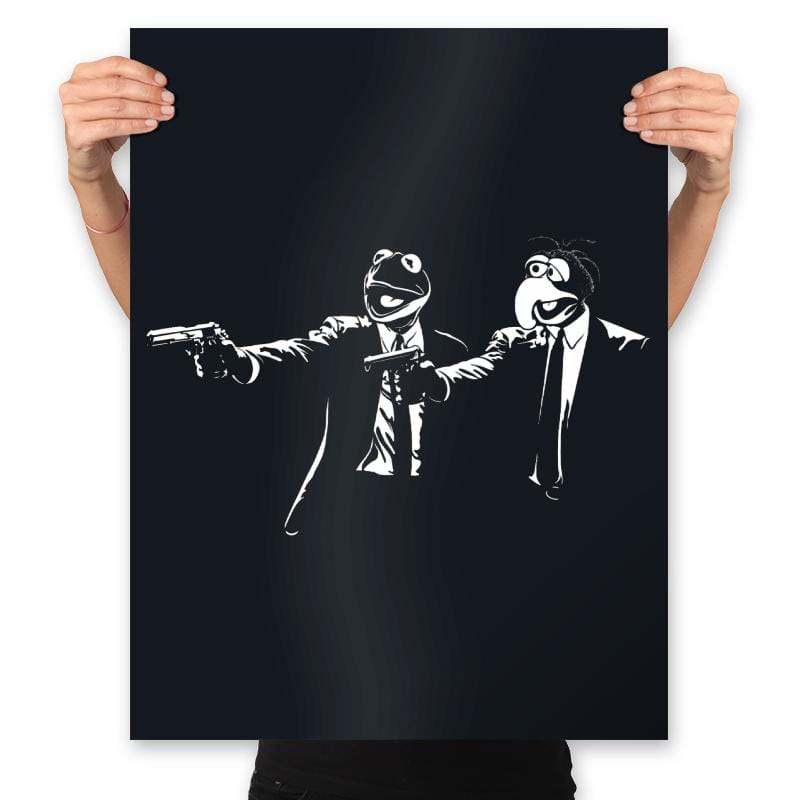 Pulp Puppets - Prints Posters RIPT Apparel 18x24 / Black